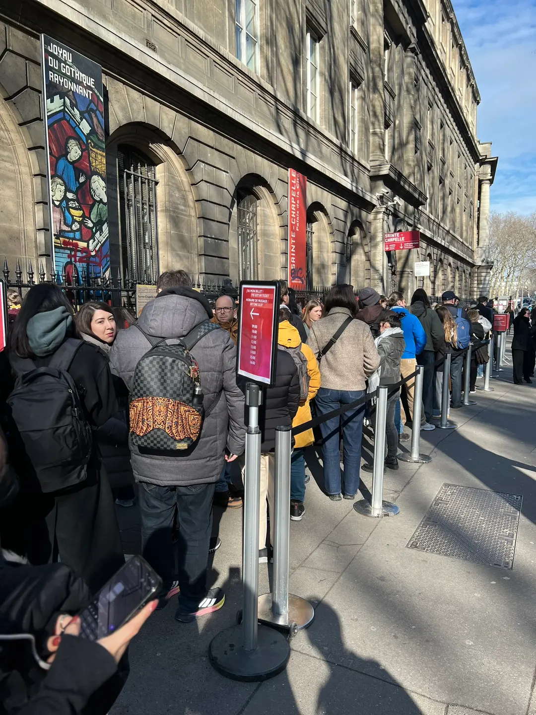 Sainte-Chapelle Crowds