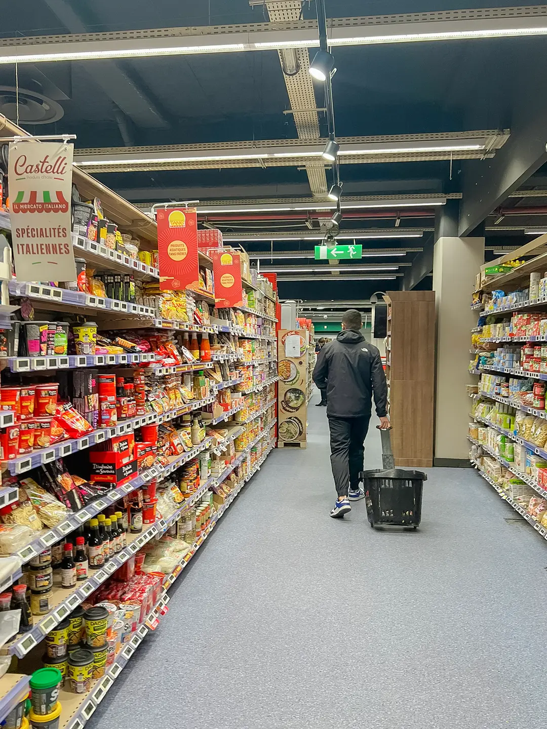 Supermarket inside