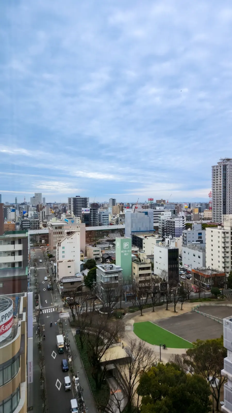ホテルフォルツァ名古屋栄 客室からの眺め
