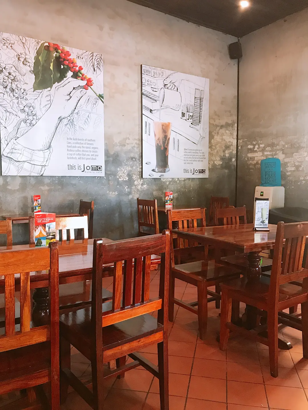 Joma Bakery seating area