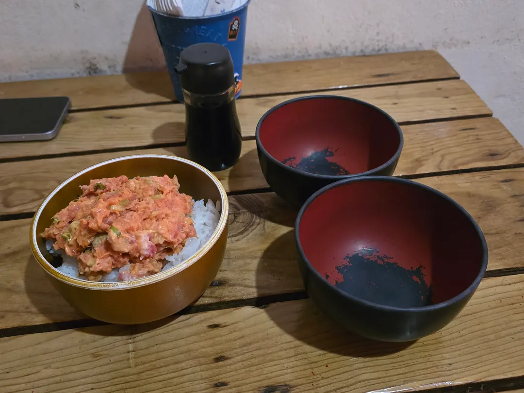 スパイシーツナ丼