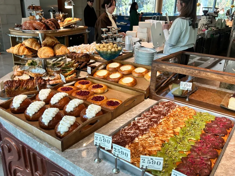 Colorful Pastries at AKKU