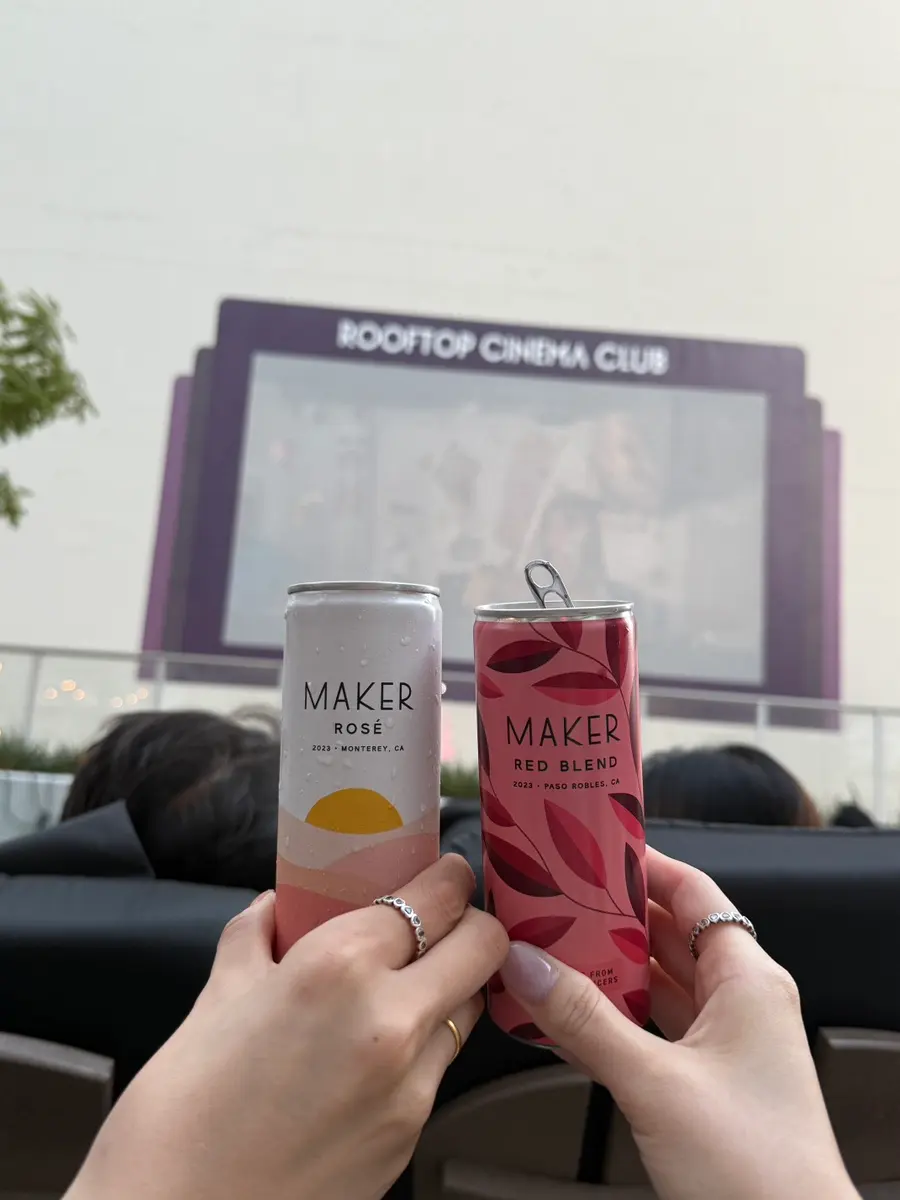Rooftop Cinema Club อาหารและเครื่องดื่ม