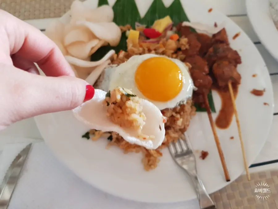 Local Indonesian breakfast