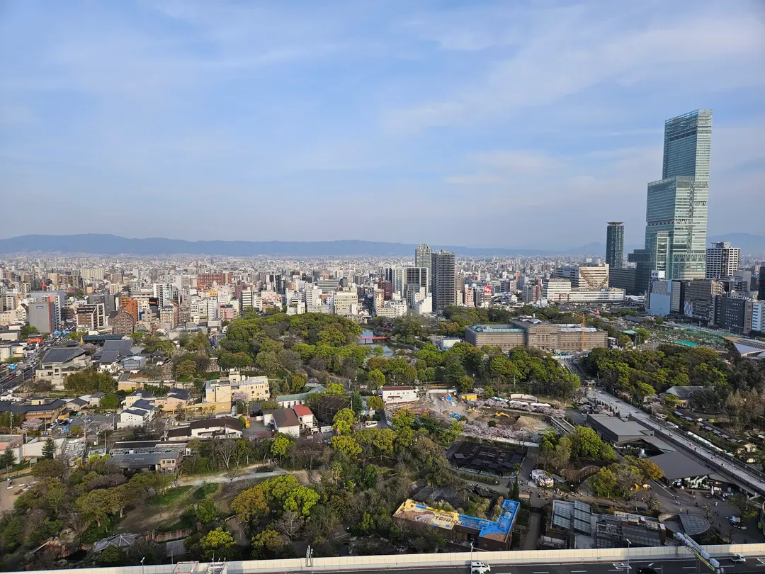 通天閣からの景色