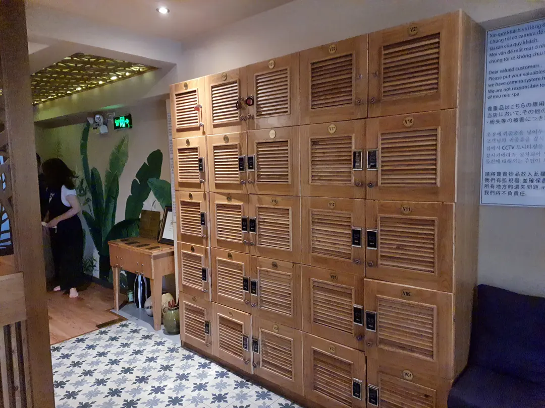 Miu Miu Spa Changing Room