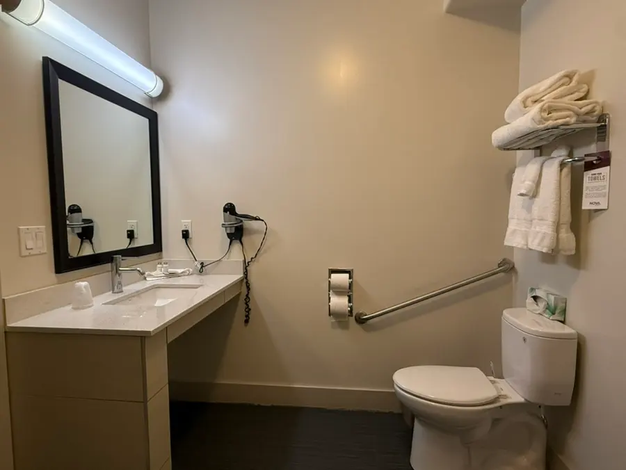 Shower and Toilet Area