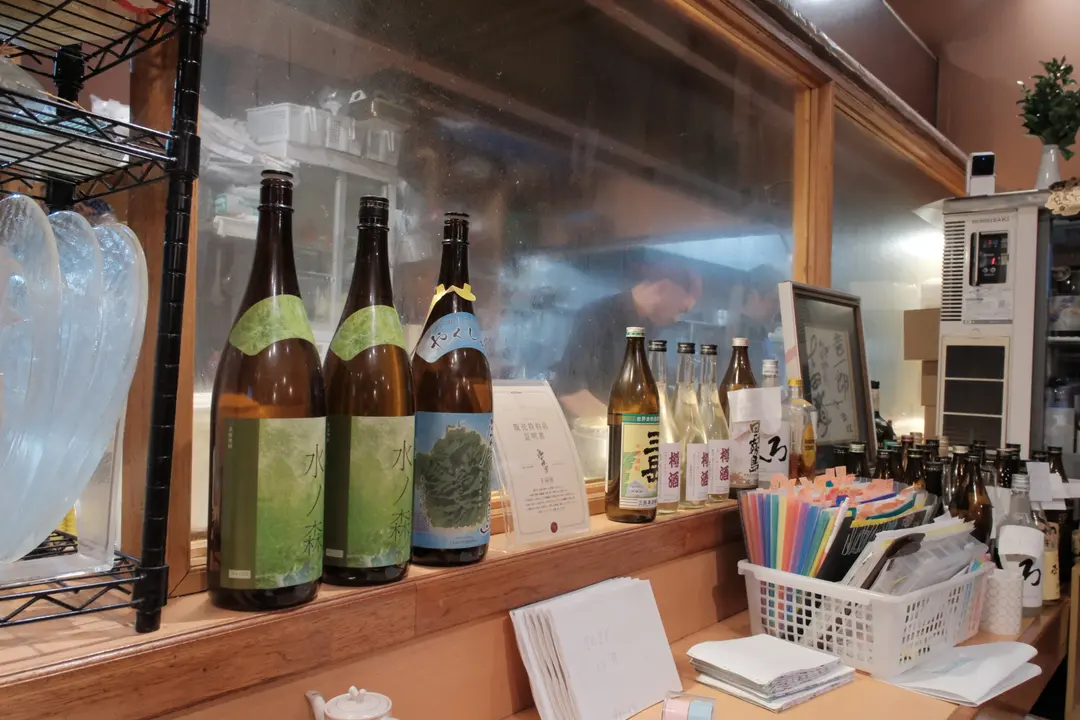 Quiet interior of Senryo