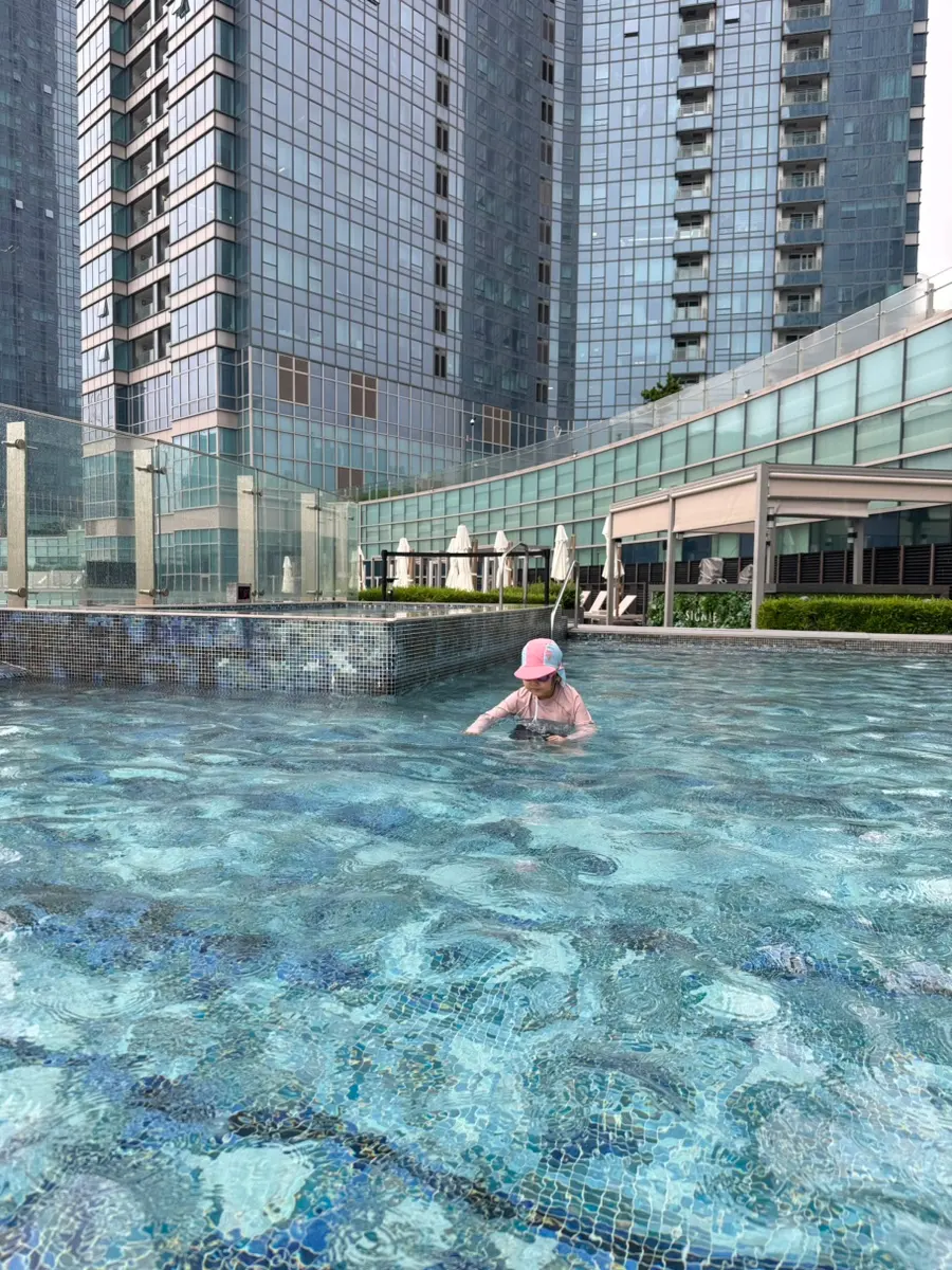 インフィニティプールからの景色