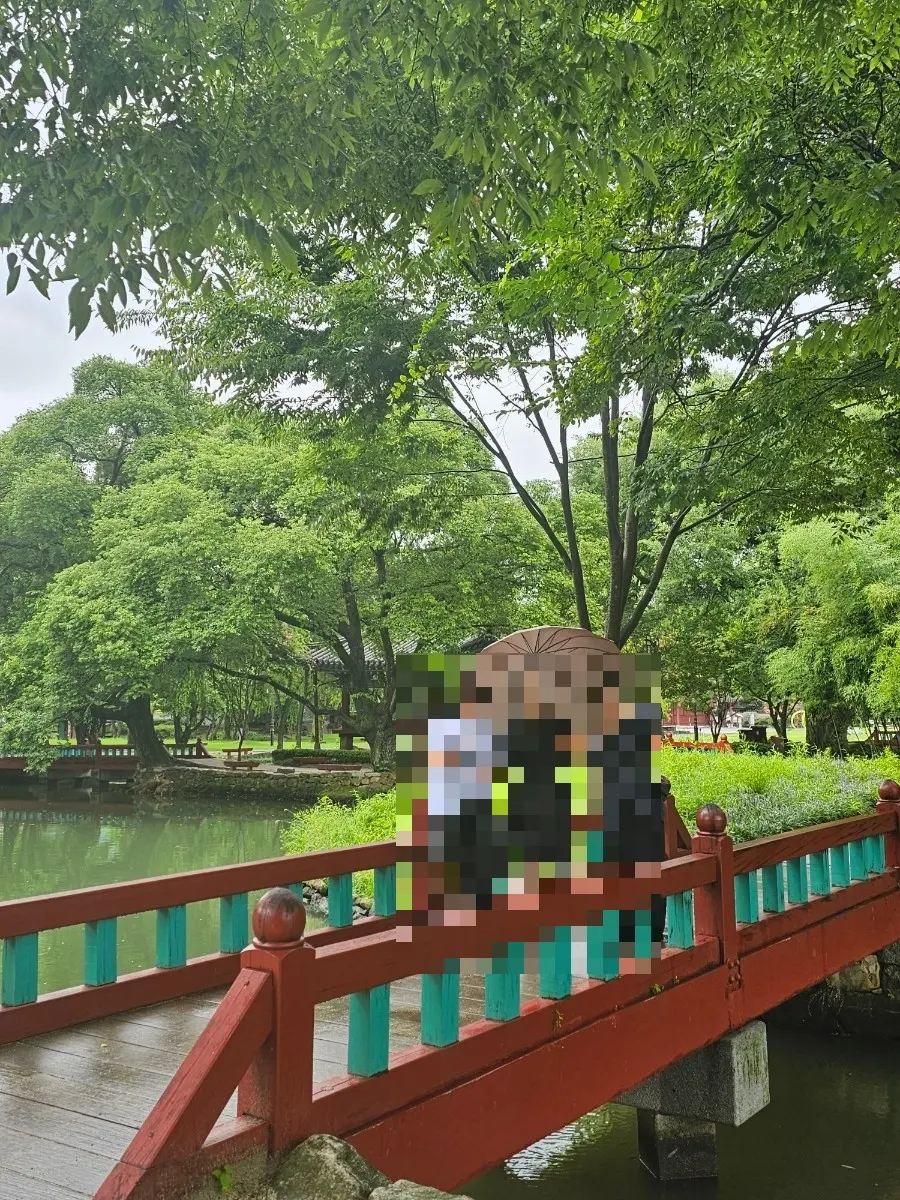 広寒楼苑の美しい庭園