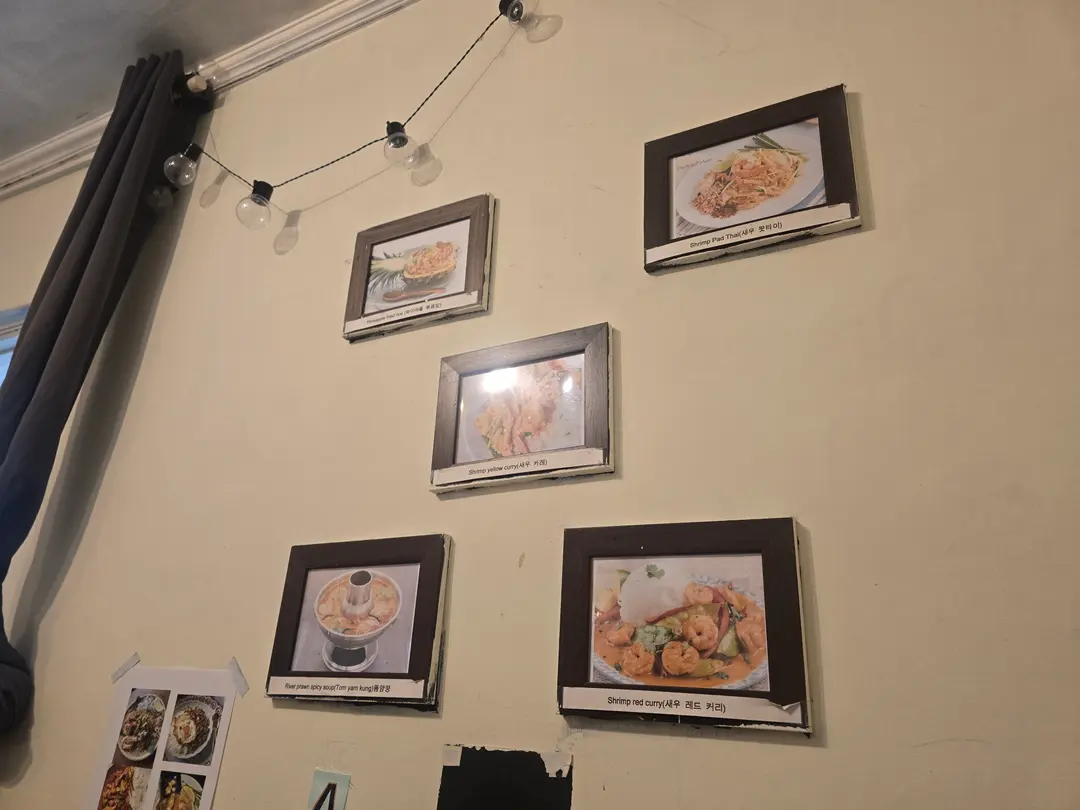 店内のインテリア