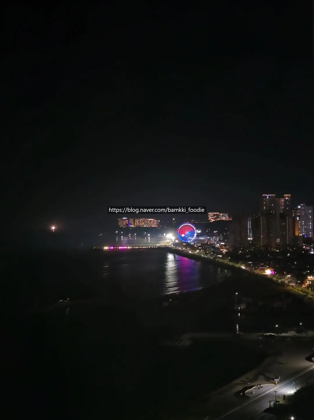 Night view of Sokcho Eye