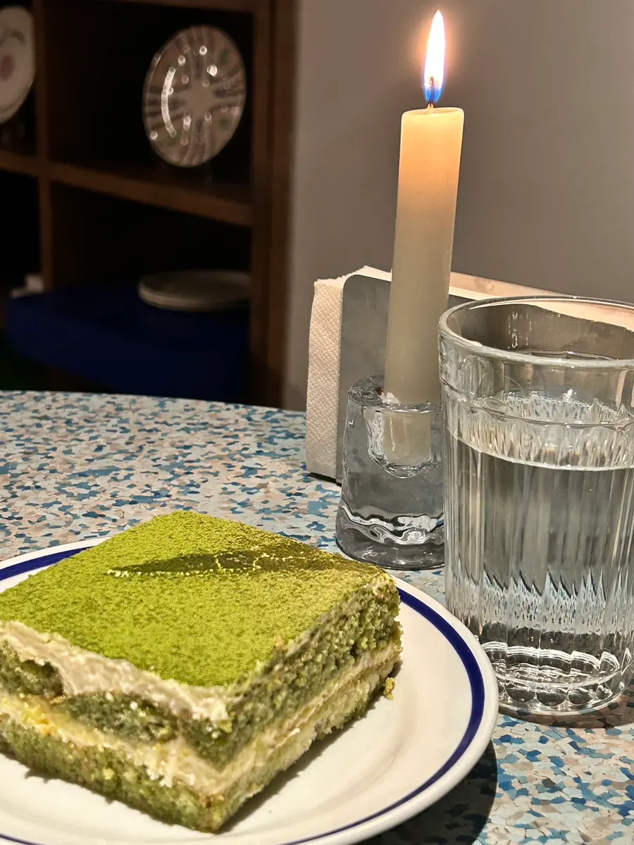 なめらかな抹茶ティラミス