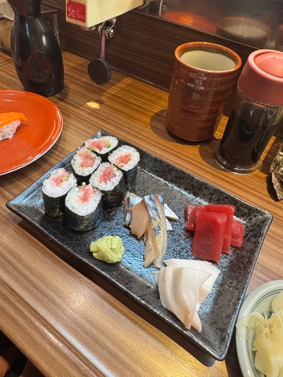 晩酌セットのお刺身