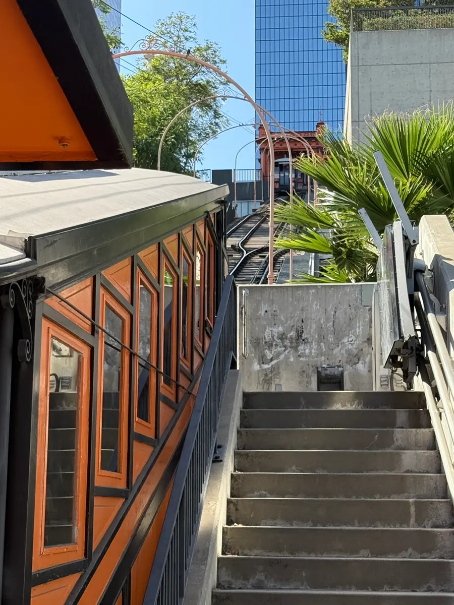 Scenic view of Angels Flight Railway