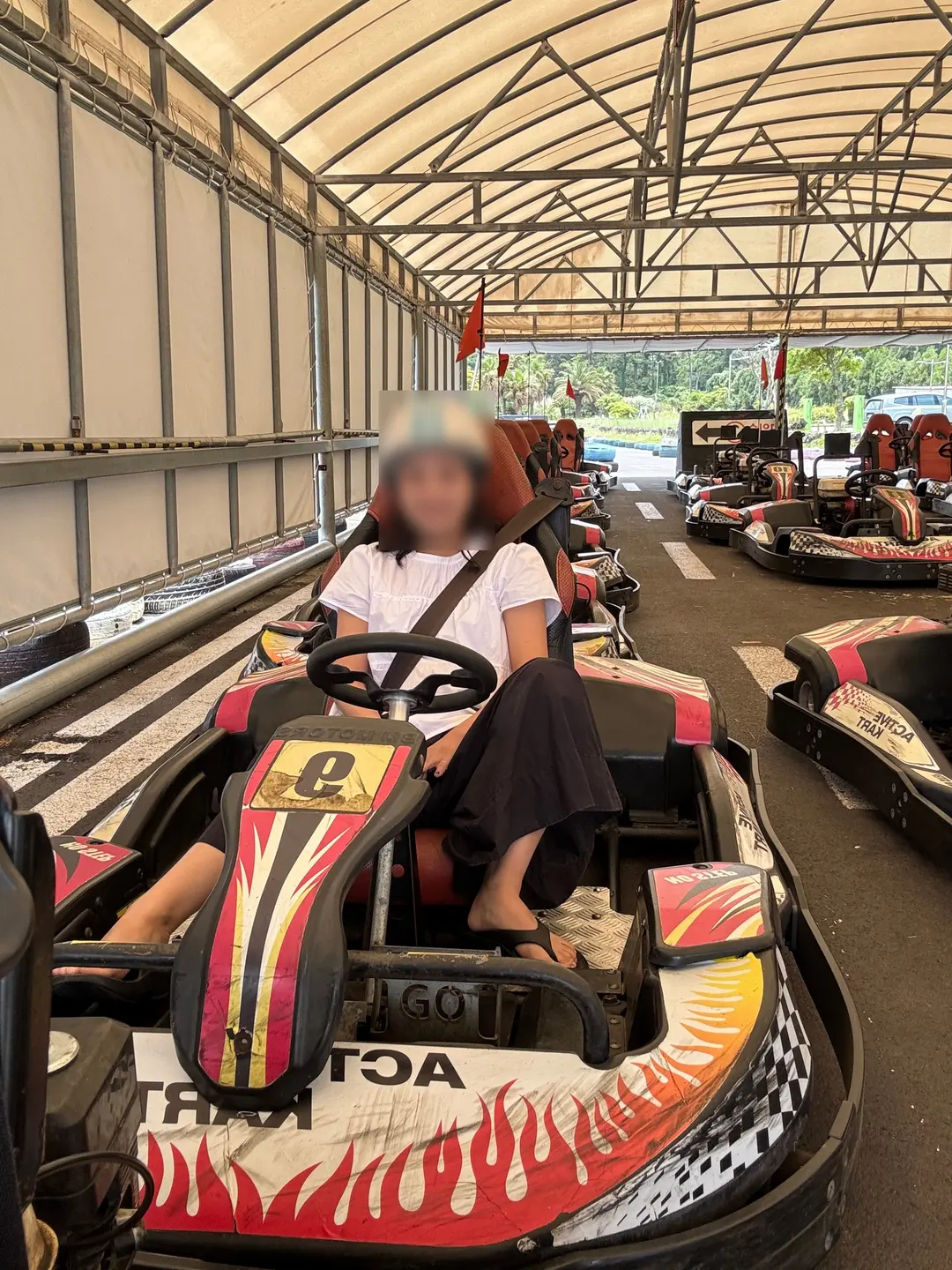 Boarding the Go-Karts