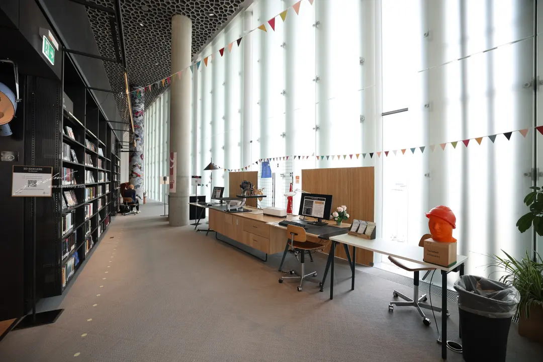Workspaces in the library