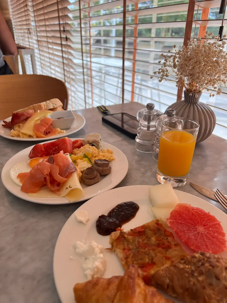 Pastries and Fruit Buffet