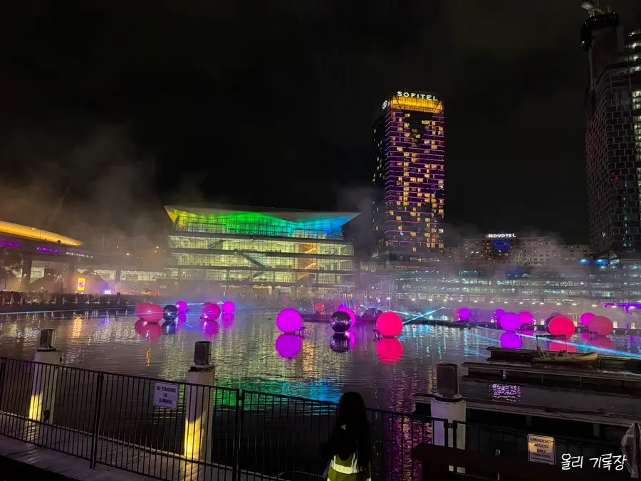 Darling Harbour Laser Lightfall
