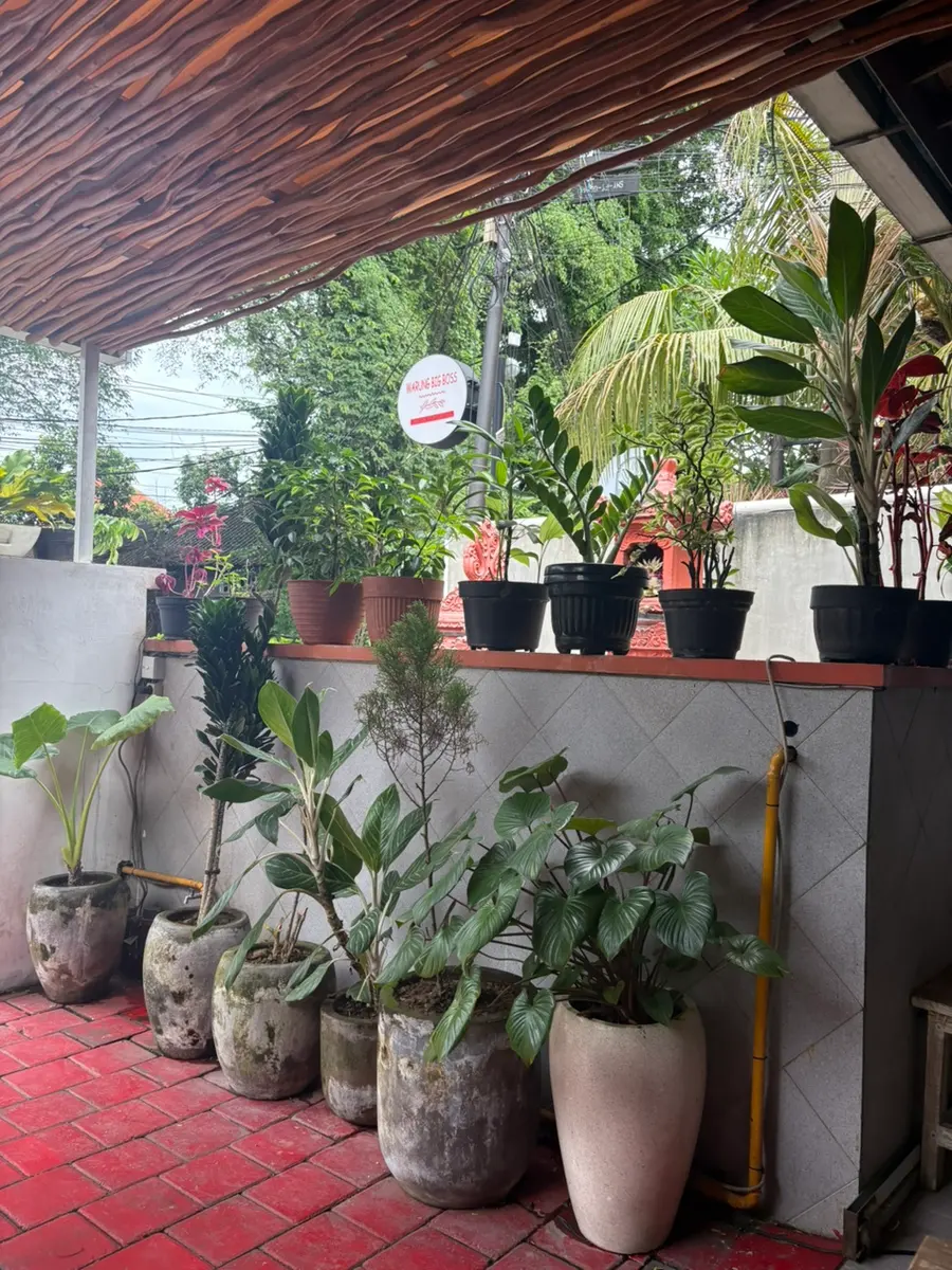 Warung Big Boss menu options
