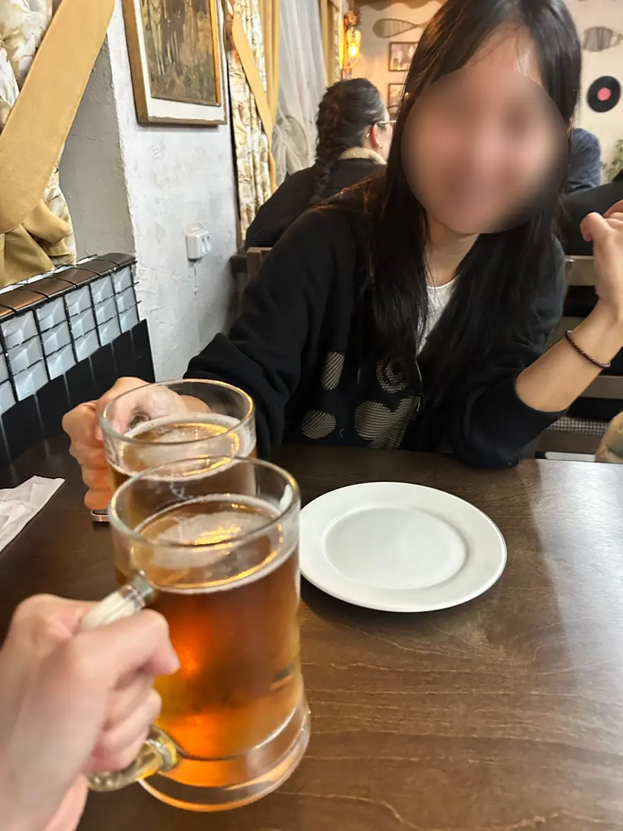 Enjoying Drinks