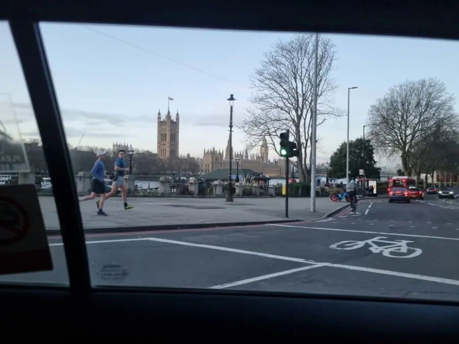 Big Ben from Car