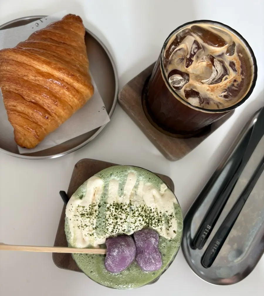 Freshly baked croissant at Bite Bali