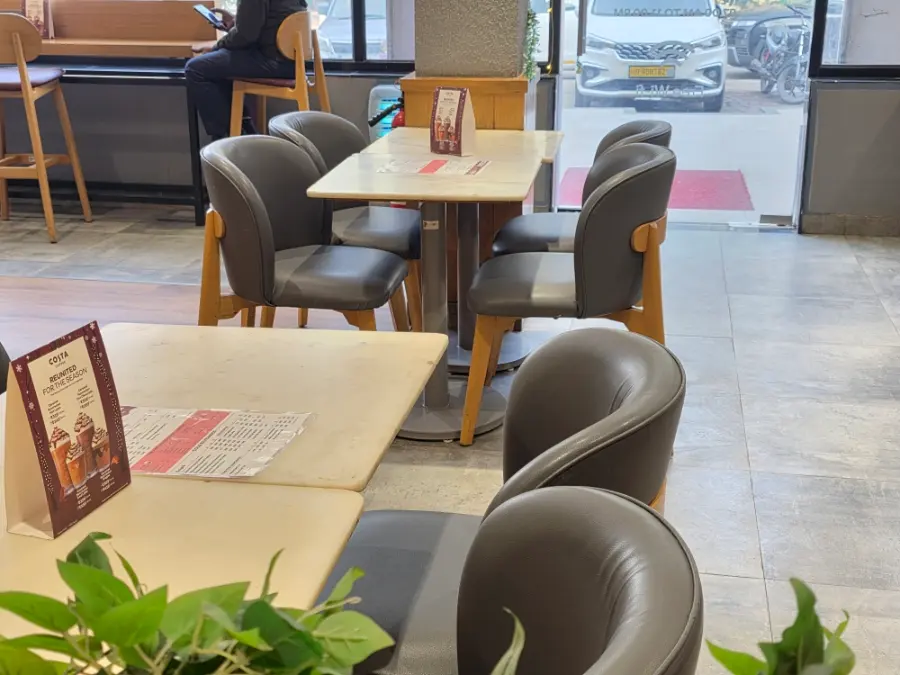 Coffee drinks at Costa Coffee