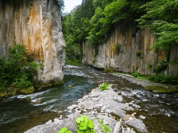 層雲峡の滝