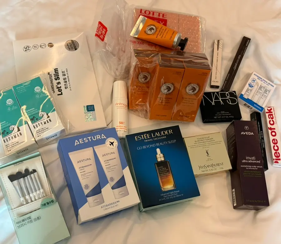 Unboxed Duty Free Haul