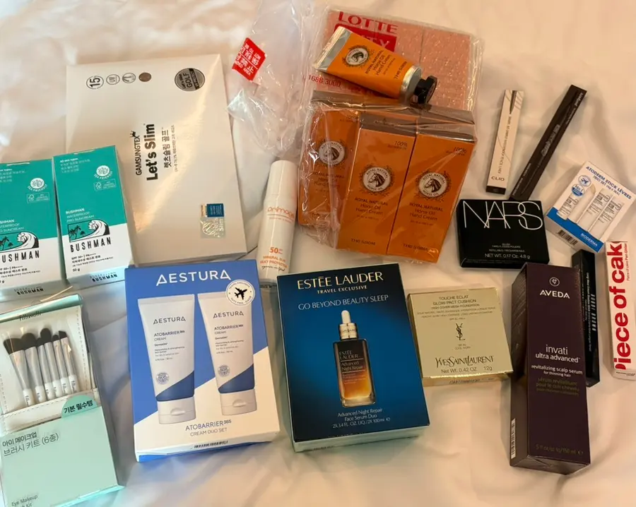 Sealed Duty Free Liquid Items