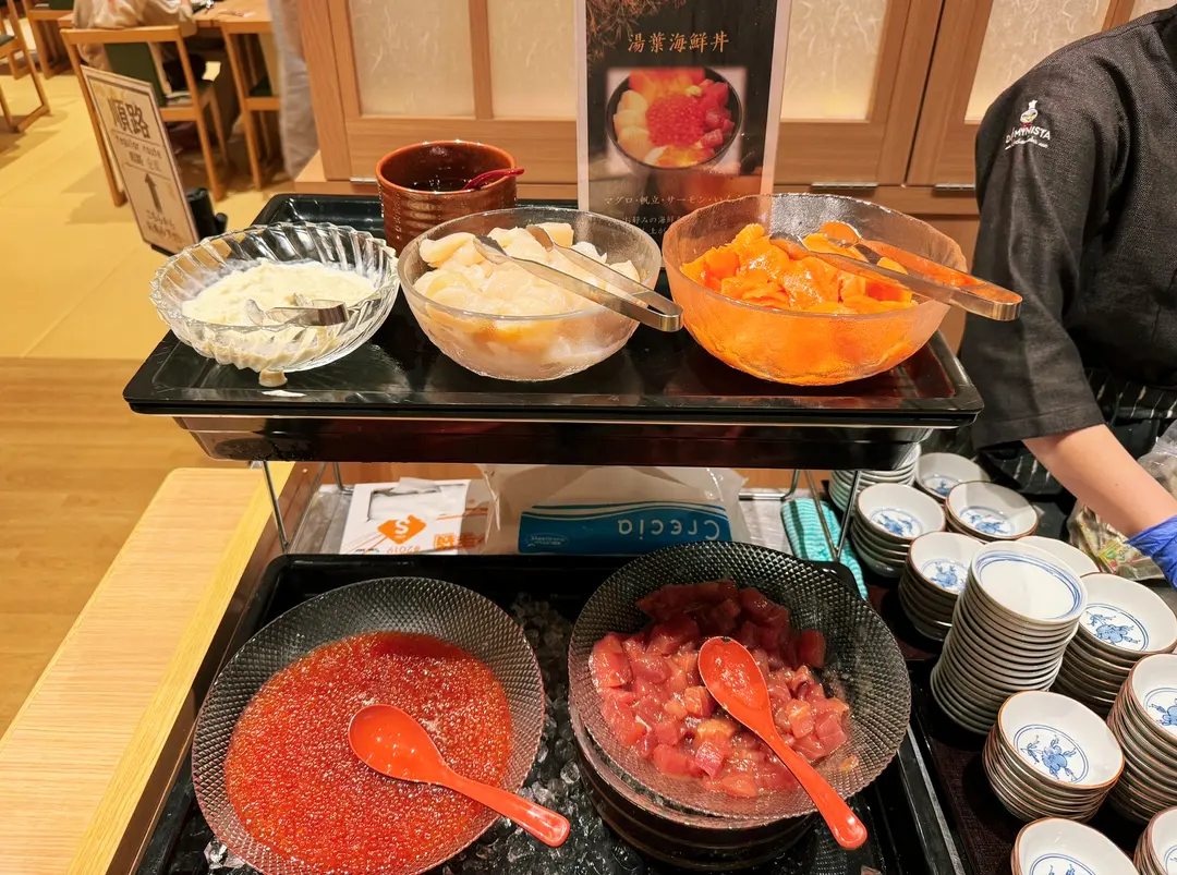 特に海鮮好きにはたまらない幸福感。お腹いっぱい楽しめました。