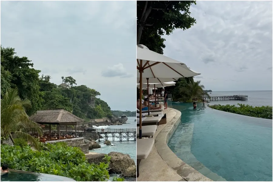 Ocean view pool