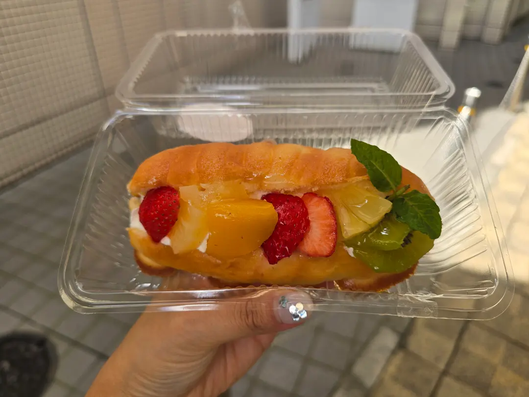 Fruit Bread Dessert