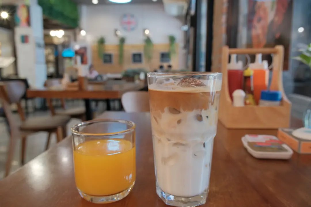 セットのドリンク