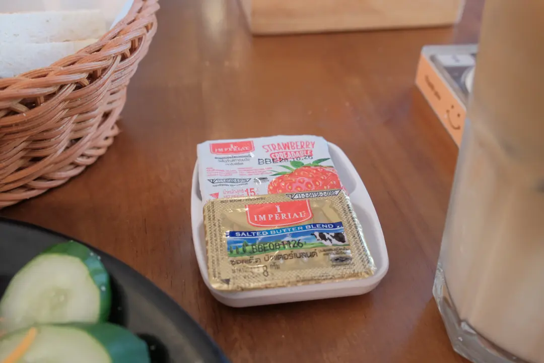 バターとジャム