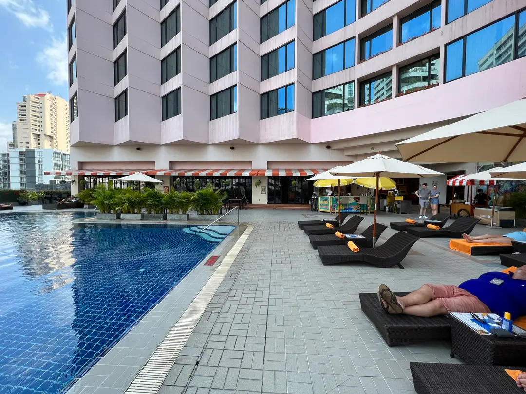Rembrandt Hotel Poolside