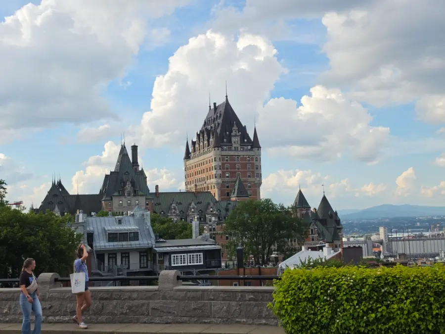 Chateau Frontenac view