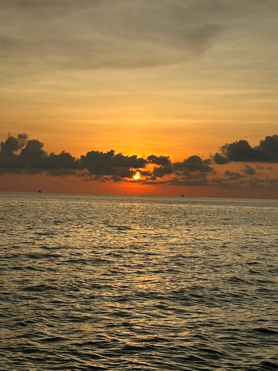 Sunset over the Ocean
