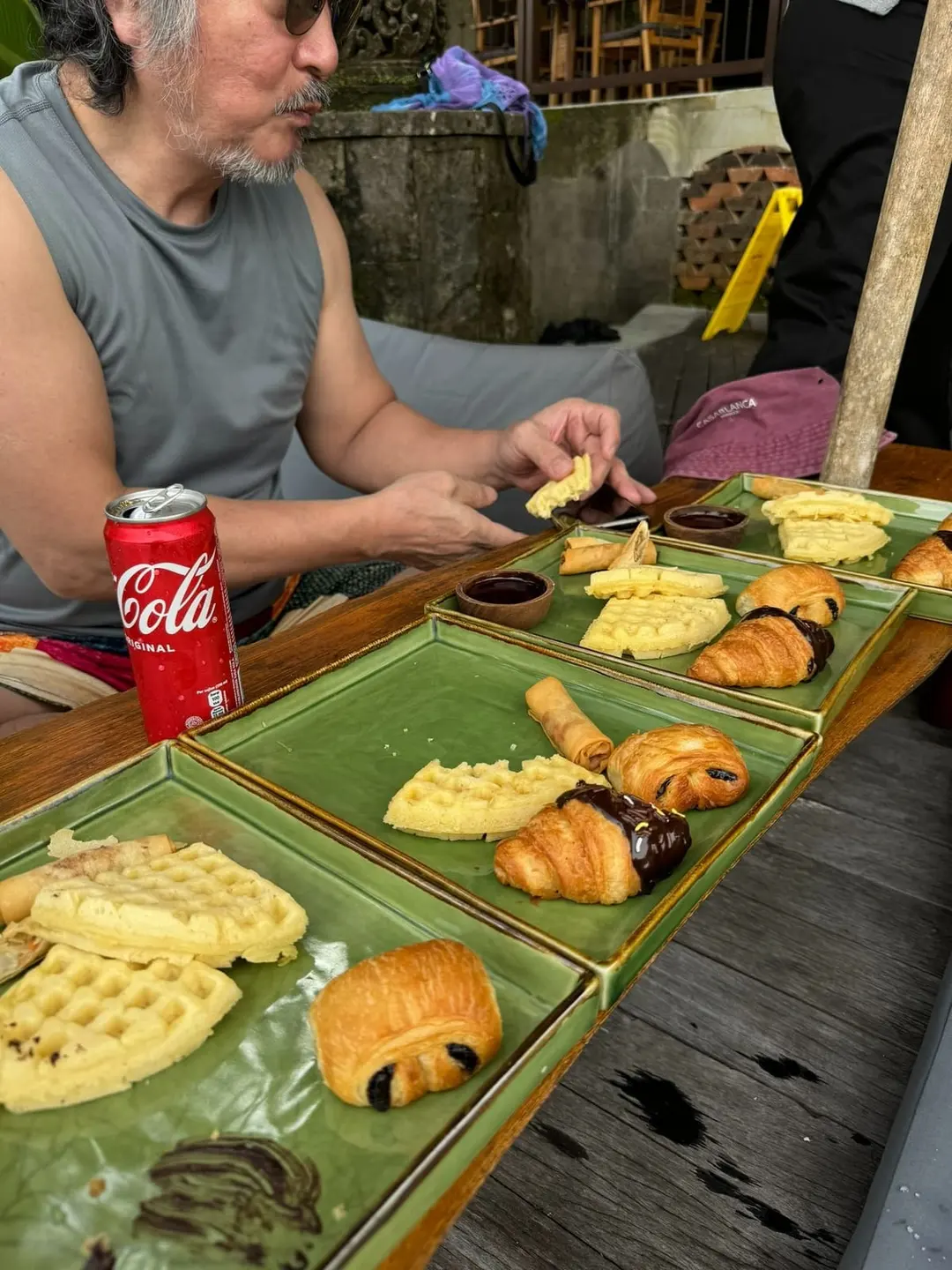 ชุด Afternoon Tea ของทางรีสอร์ท