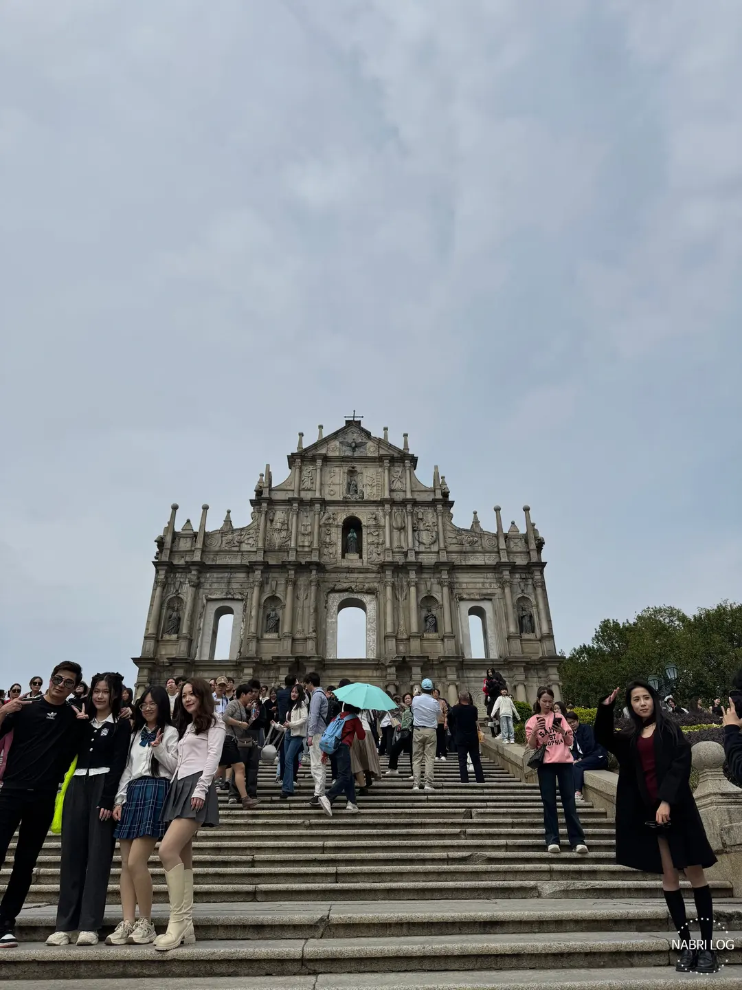 聖ポール天主堂跡の正面