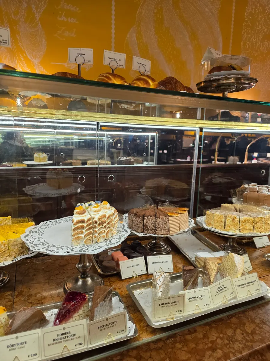 ケーキのショーケース