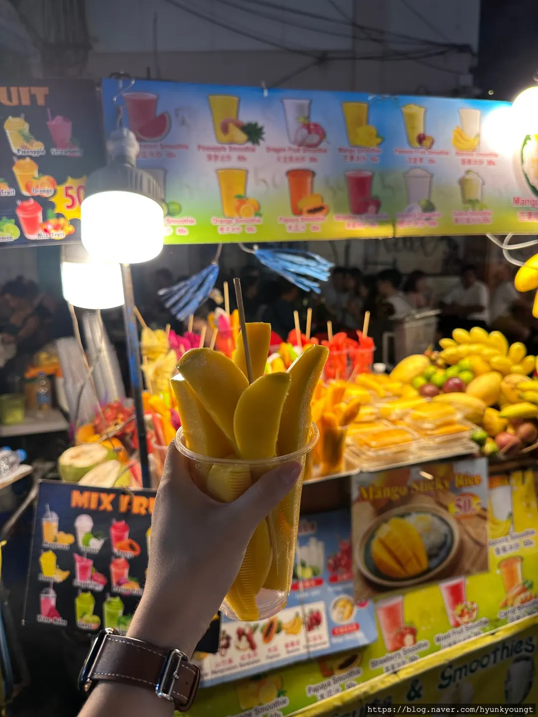 방콕 망고 금액