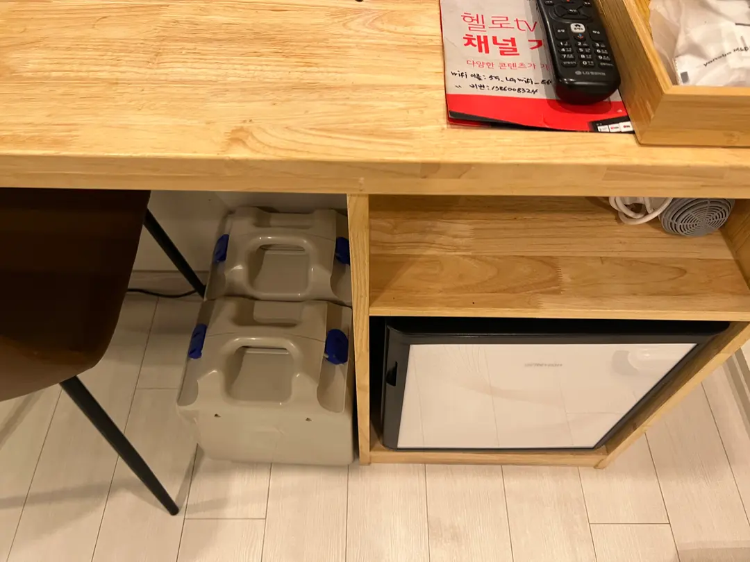 客室内の冷蔵庫