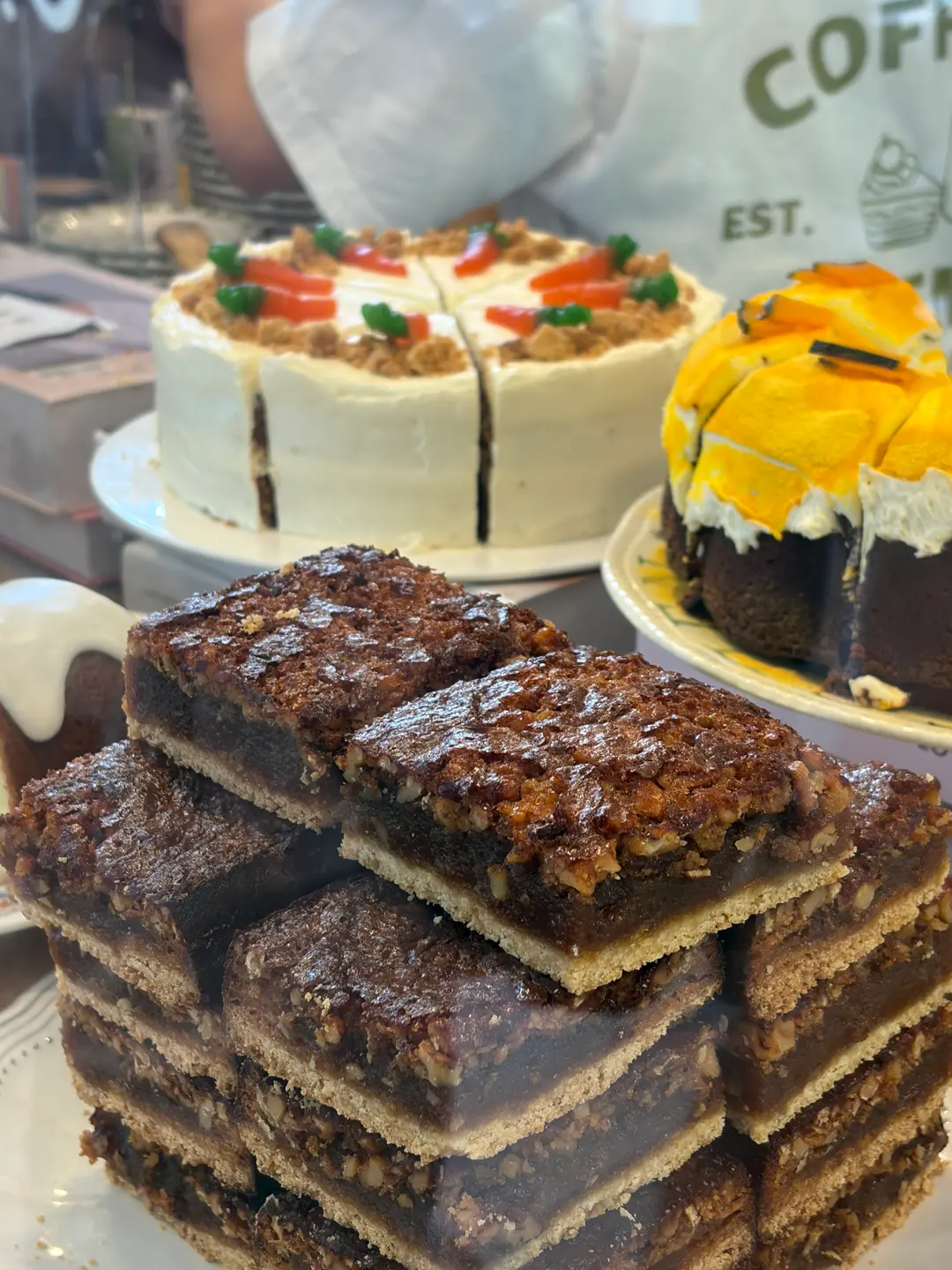 様々な種類のケーキ