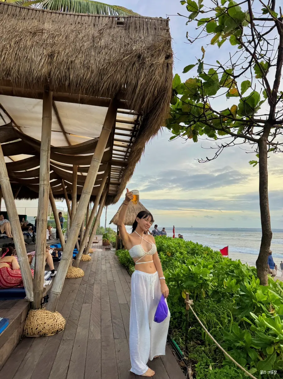 Sunset at Potato Head Bali