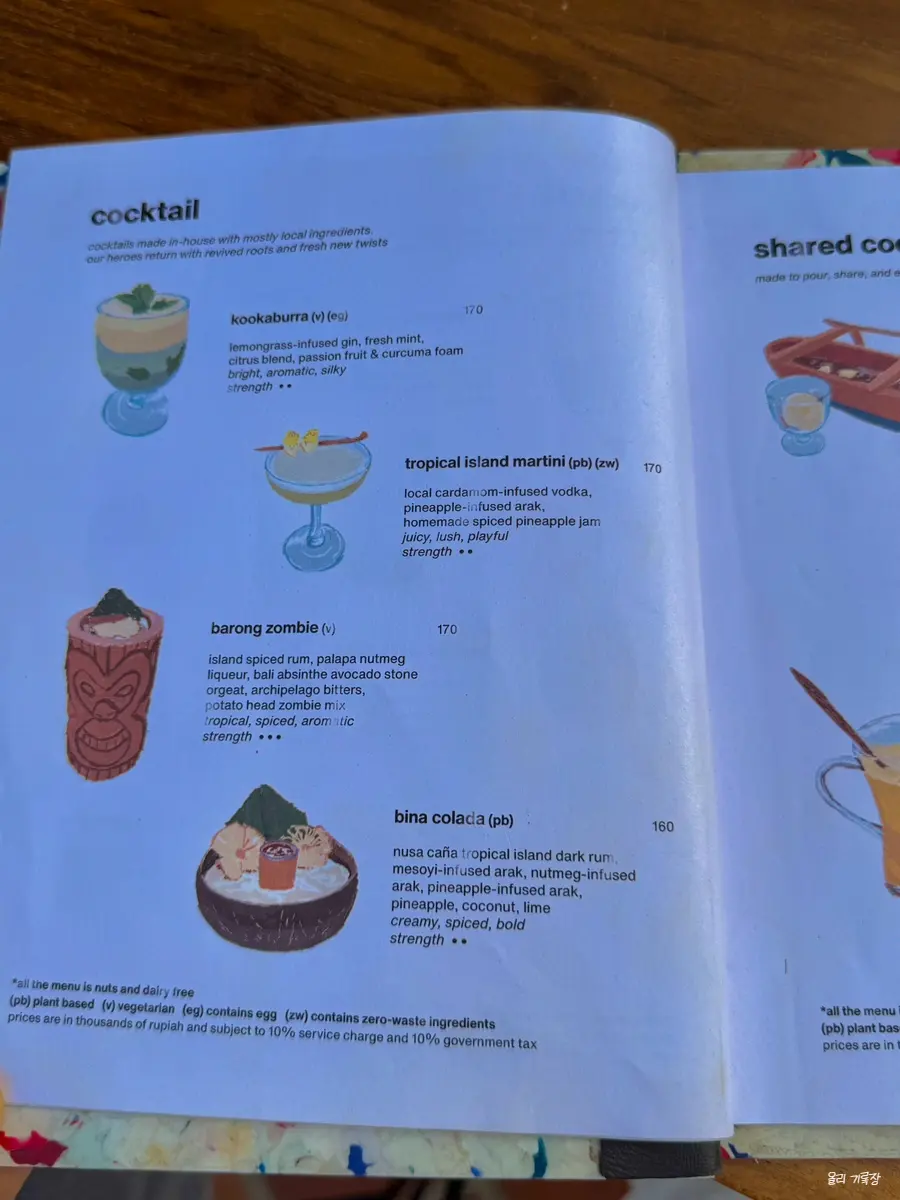Drink Menu Page 2