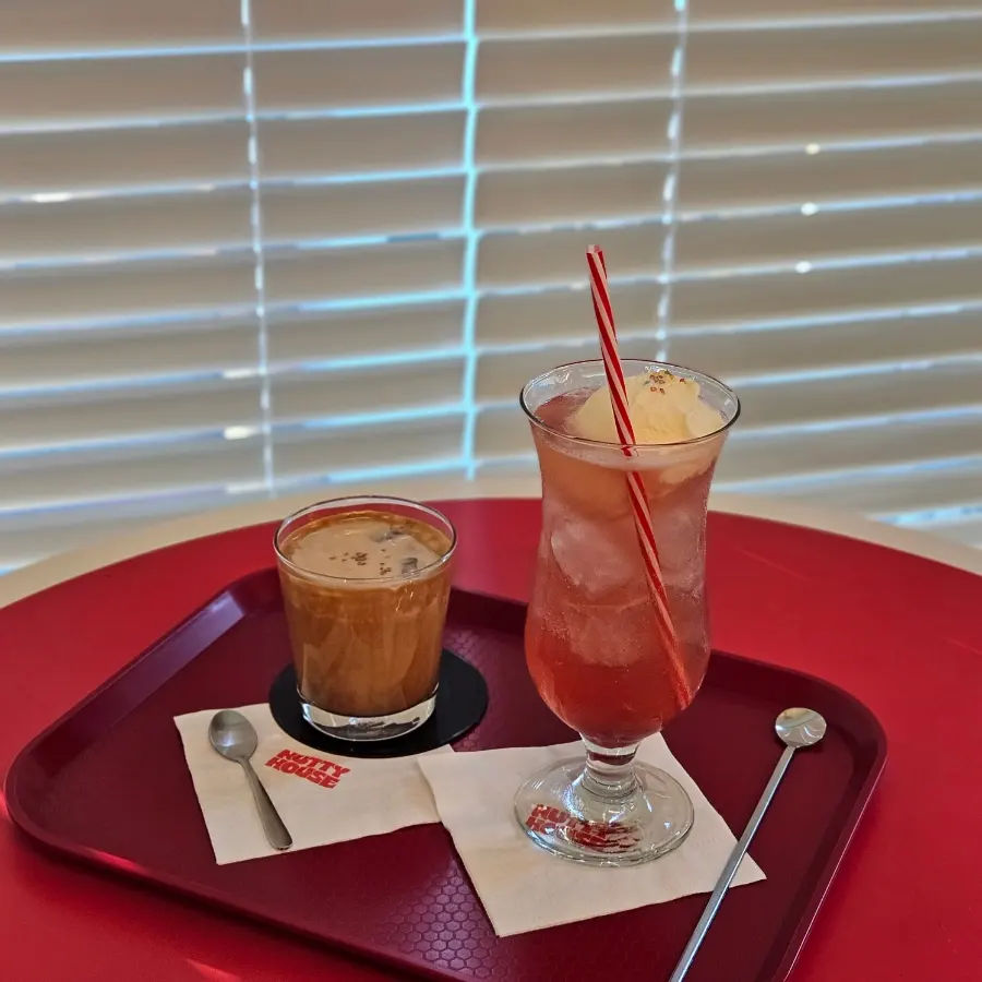 注文したドリンク