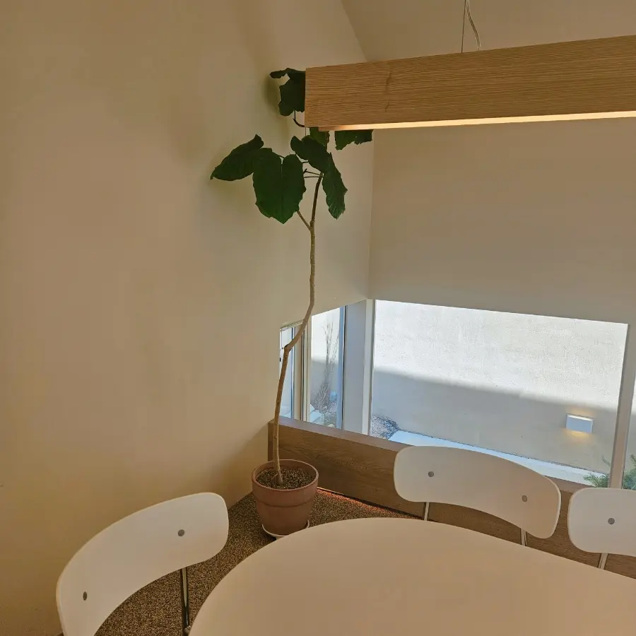 Duplex structure seating area