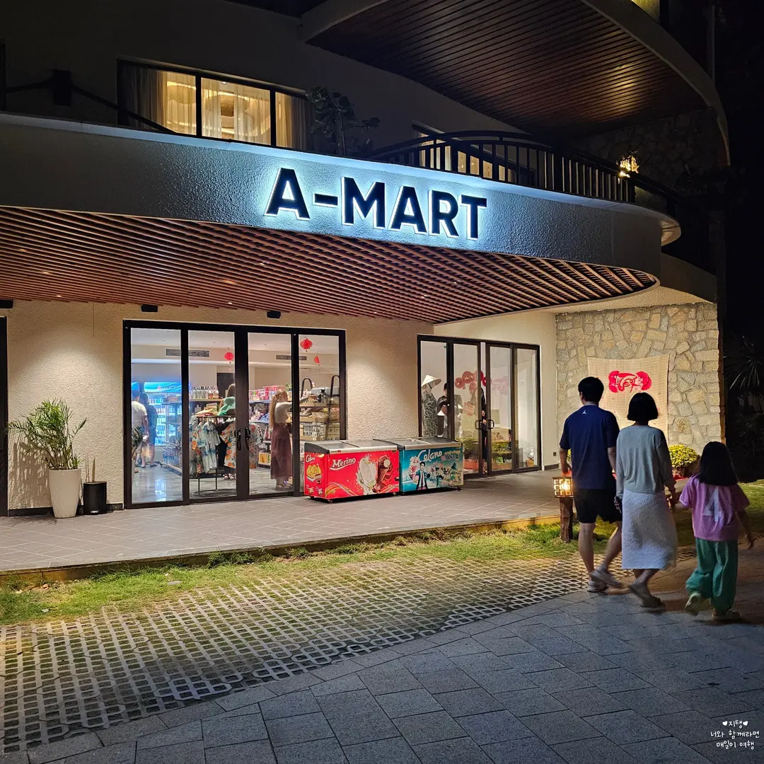 A-Mart convenience store at Amiana Cam Ranh Resort